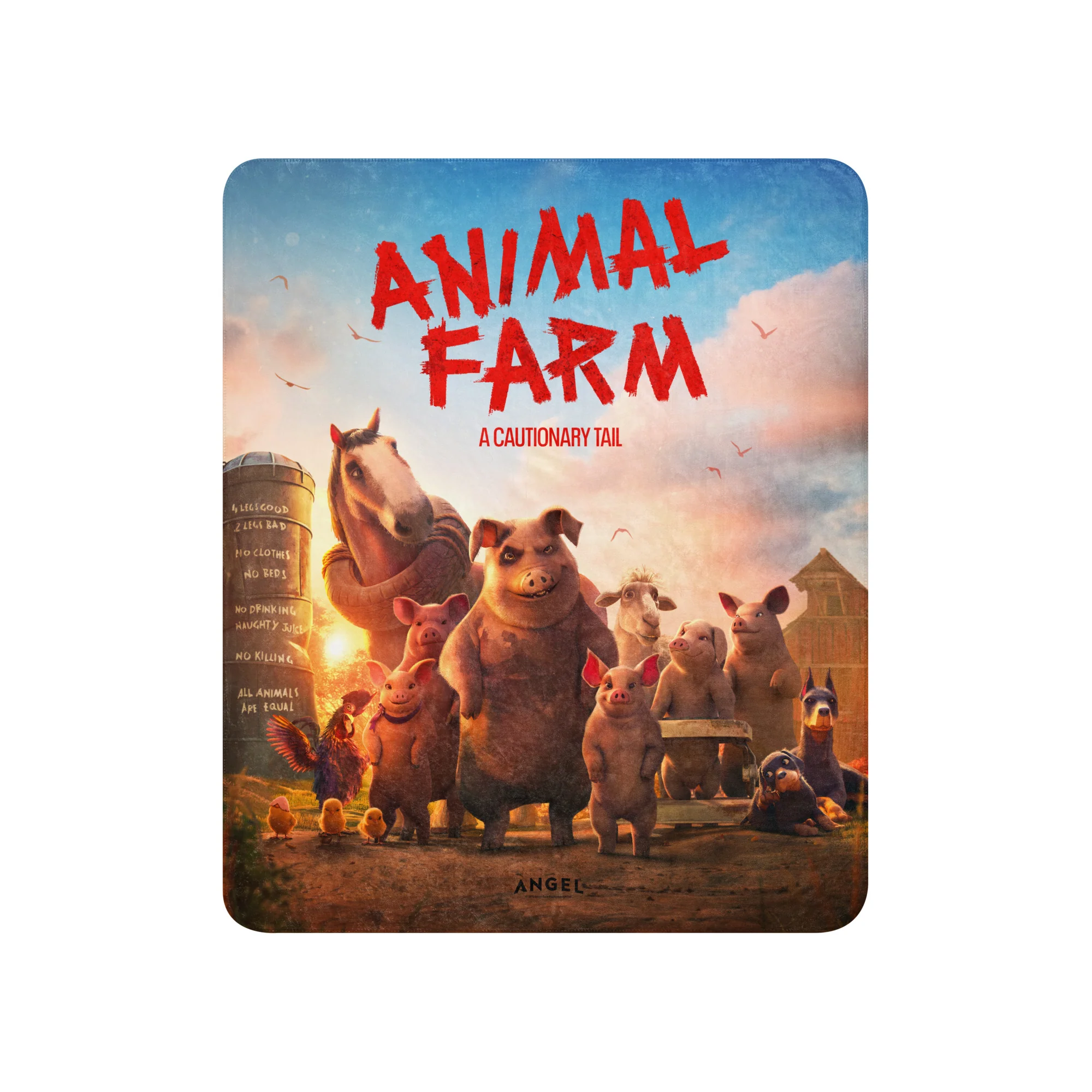 Animal Farm Sherpa Blanket - Image 6