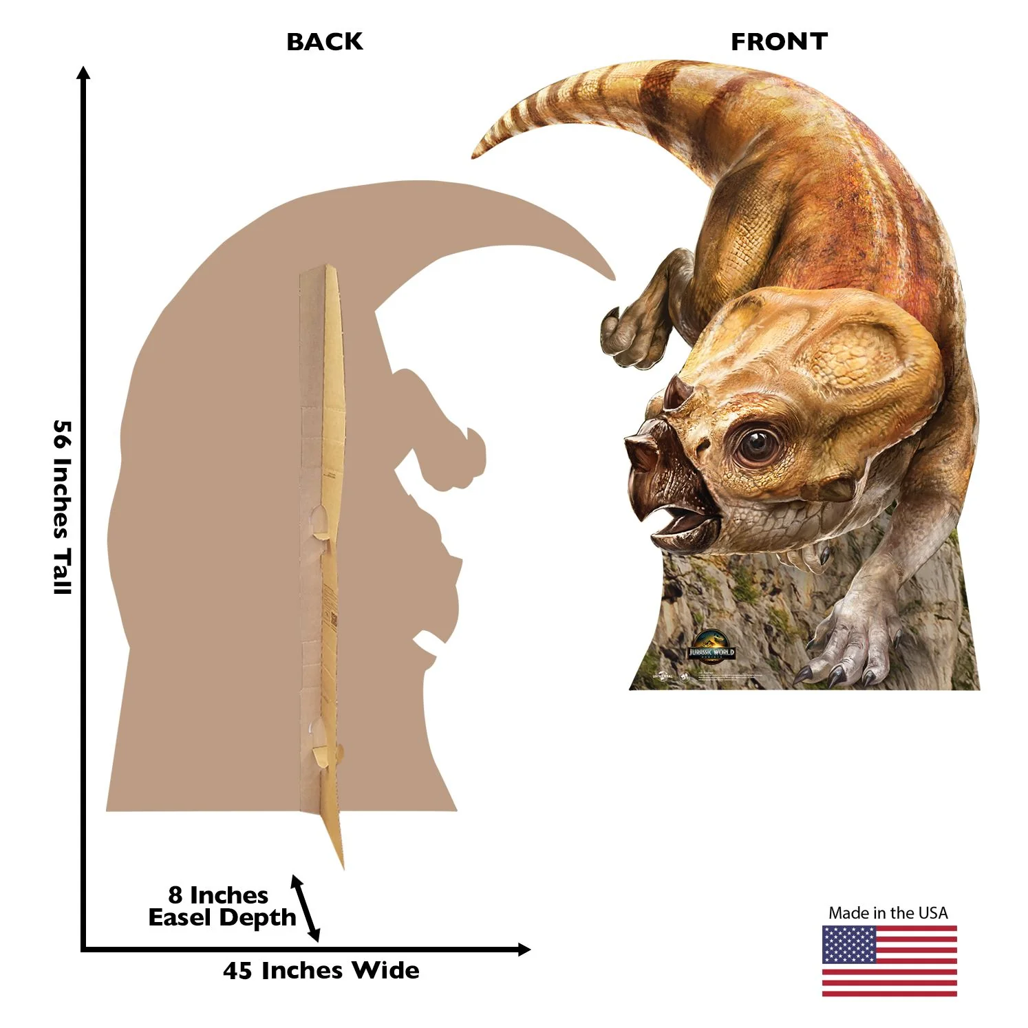Jurassic World: Rebirth Aquilops Standee - Image 3
