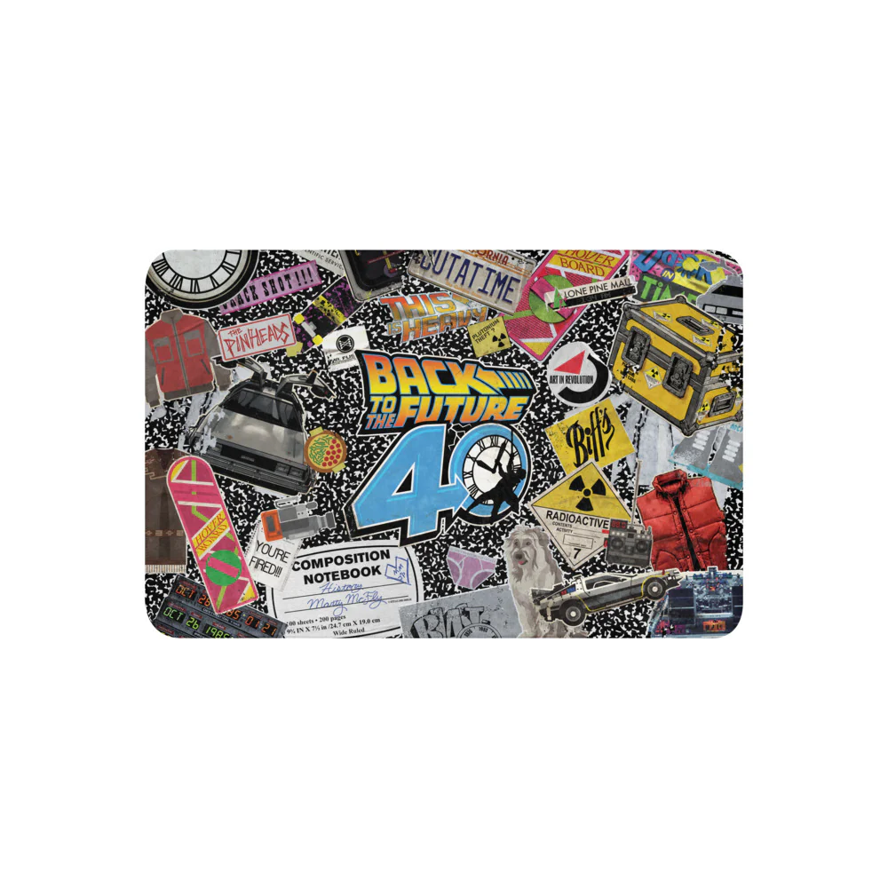Back to the Future 40th Anniversary Notebook Sherpa Blanket - Image 8
