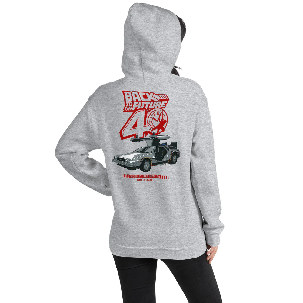 Back to the Future 88 MPH Hoodie - Image 5
