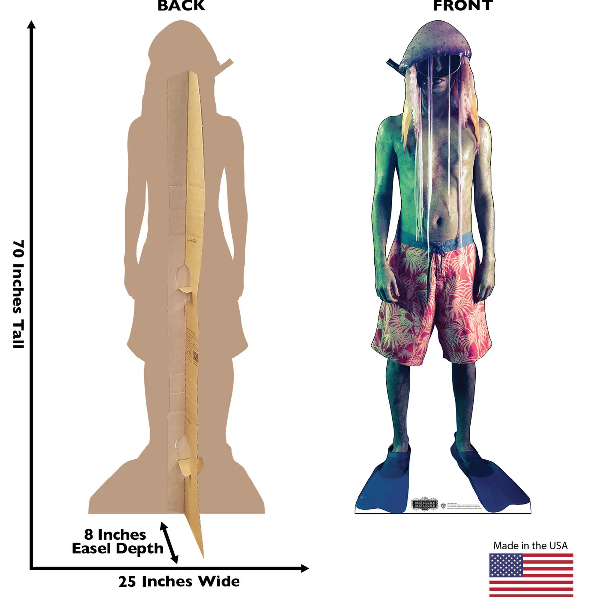 Beetlejuice Beetlejuice: Diver Ghost Standee - Image 3