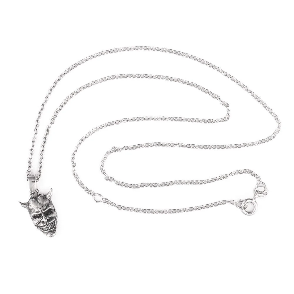 Black Phone 2 Grabber Mask Pendant Necklace - Image 4