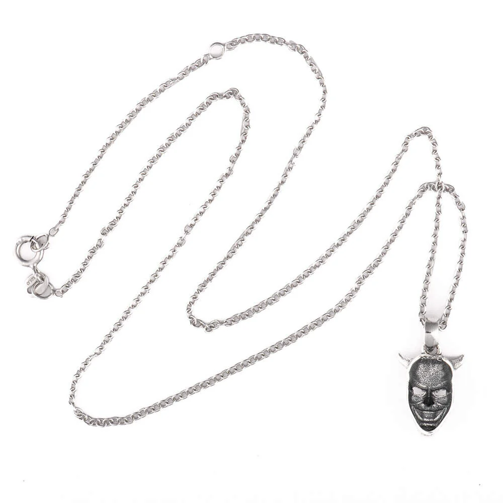 Black Phone 2 Grabber Mask Pendant Necklace - Image 5