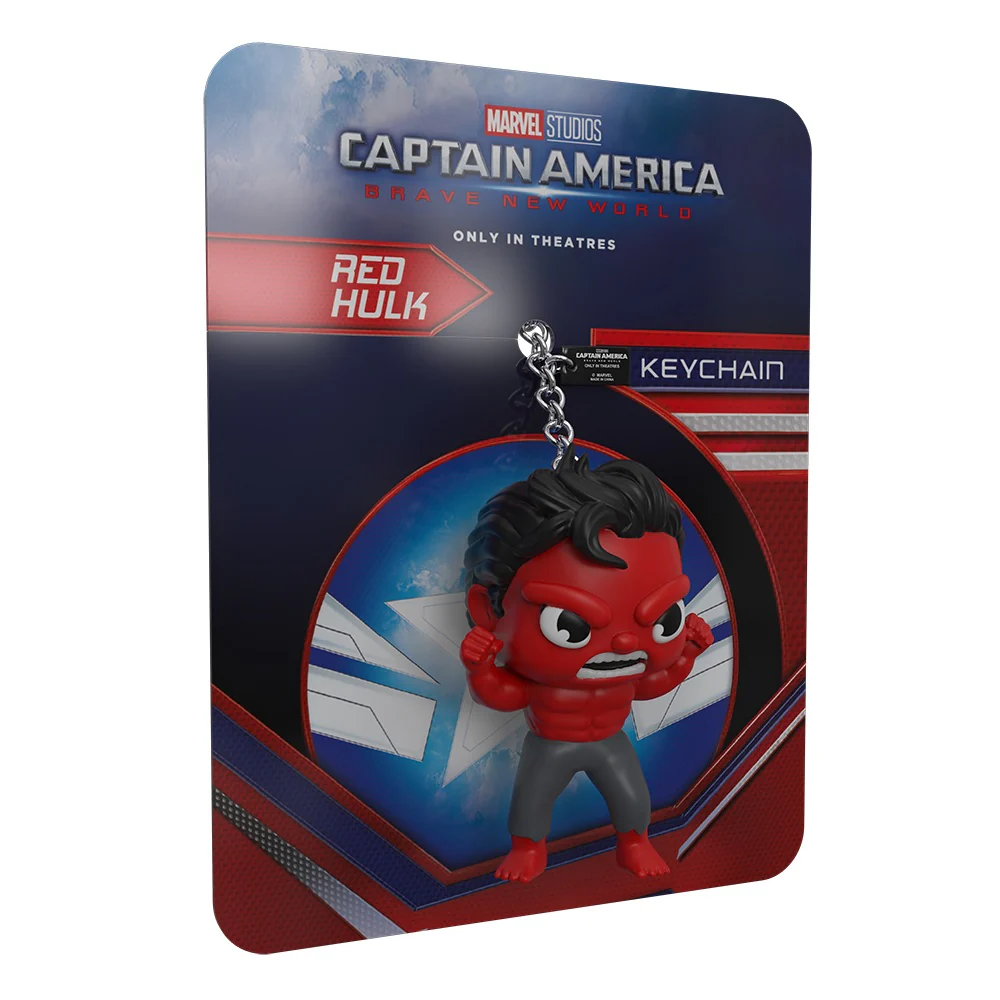 Captain America: Brave New World Red Hulk Keychain - Image 6