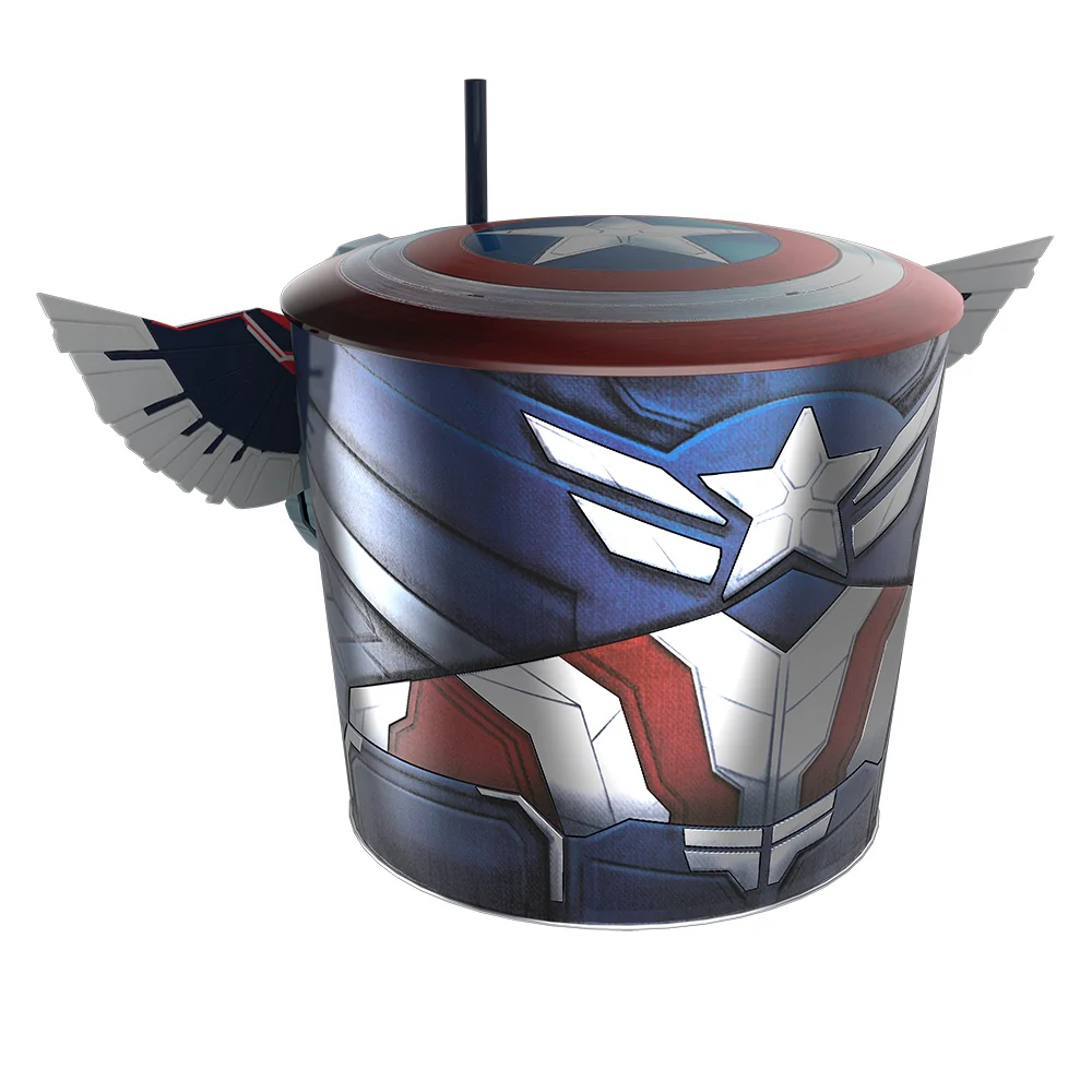 Captain America: Brave New World Shield Drink Container & Popcorn Bucket Combo - Image 3