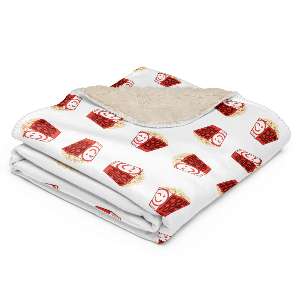 Cinemark Sherpa Blanket Popcorn - Image 5