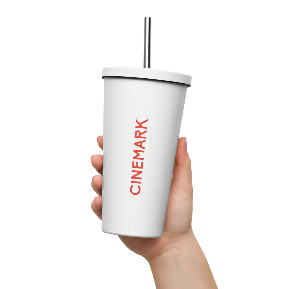 Cinemark Stainless Steel Tumbler Popcorn - Image 4
