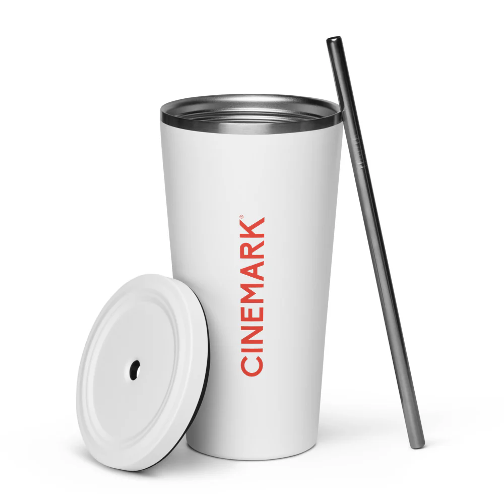 Cinemark Stainless Steel Tumbler Popcorn - Image 6