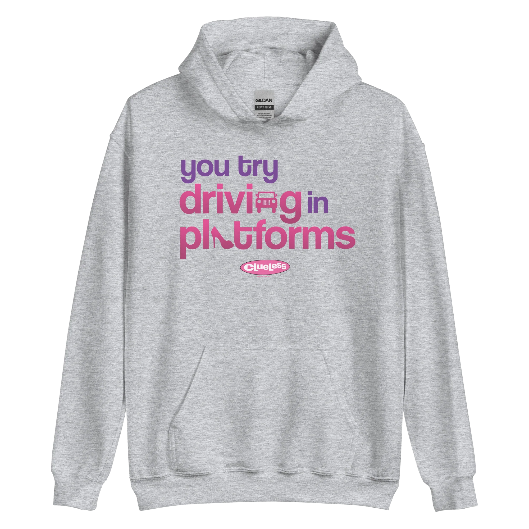 Clueless Driving In Platforms Hoodie