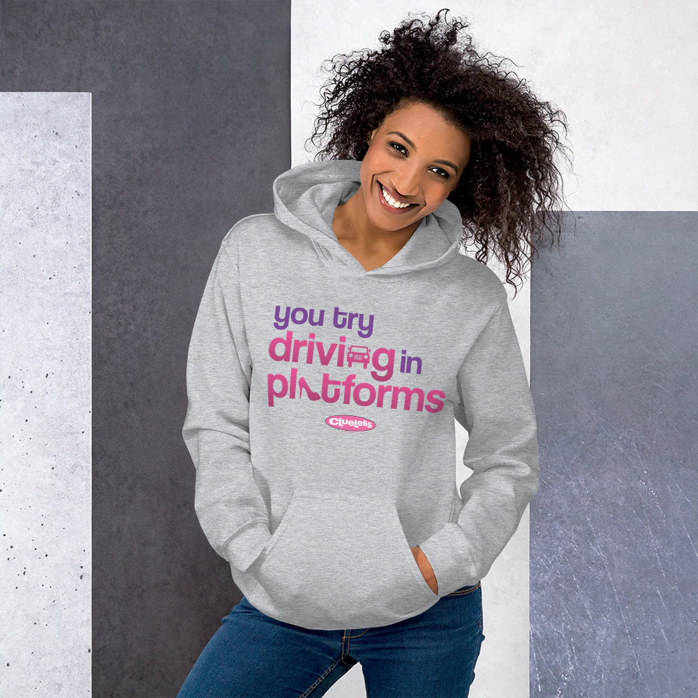 Clueless Driving In Platforms Hoodie - Image 2