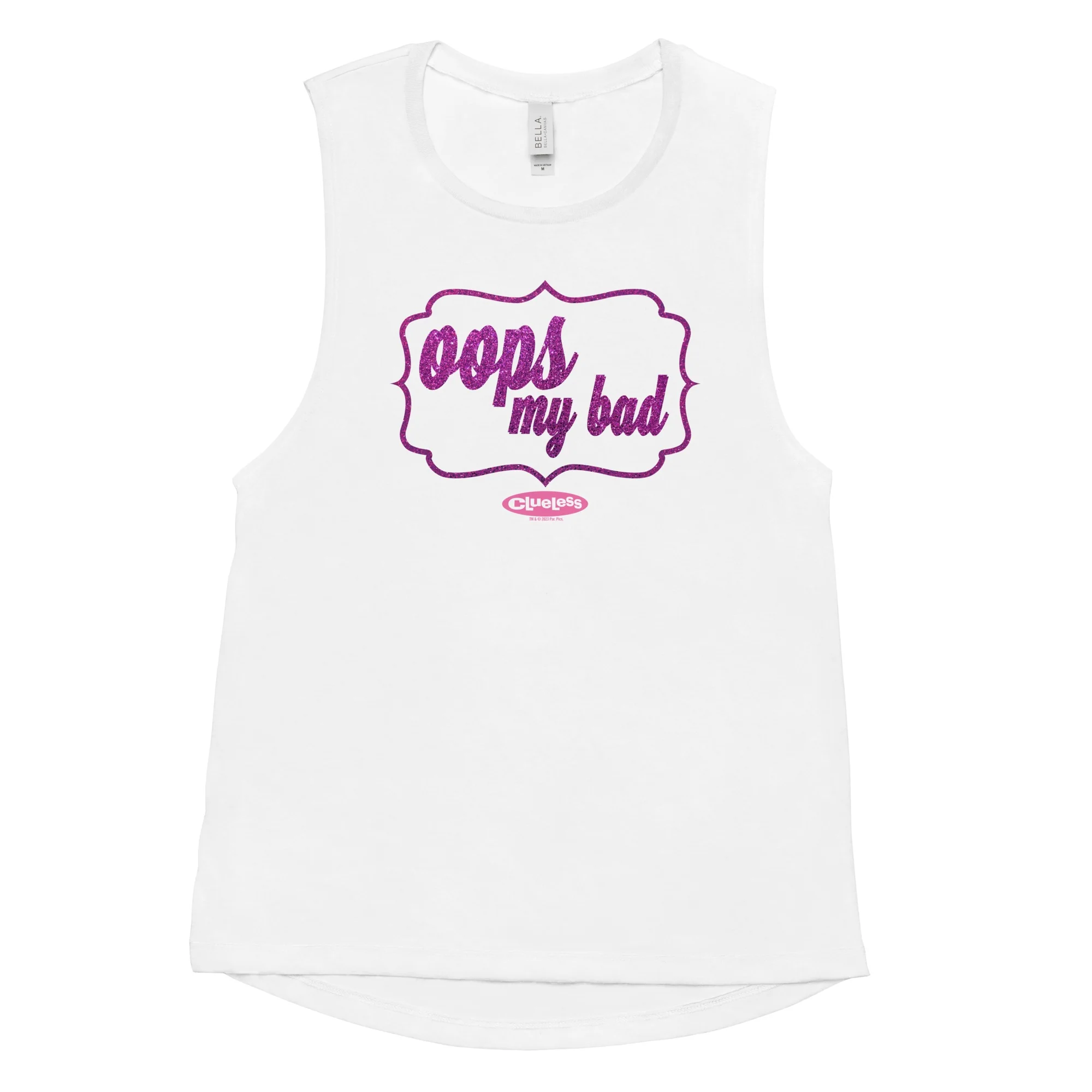 Clueless Oops My Bad Women's Tank Top - Image 4