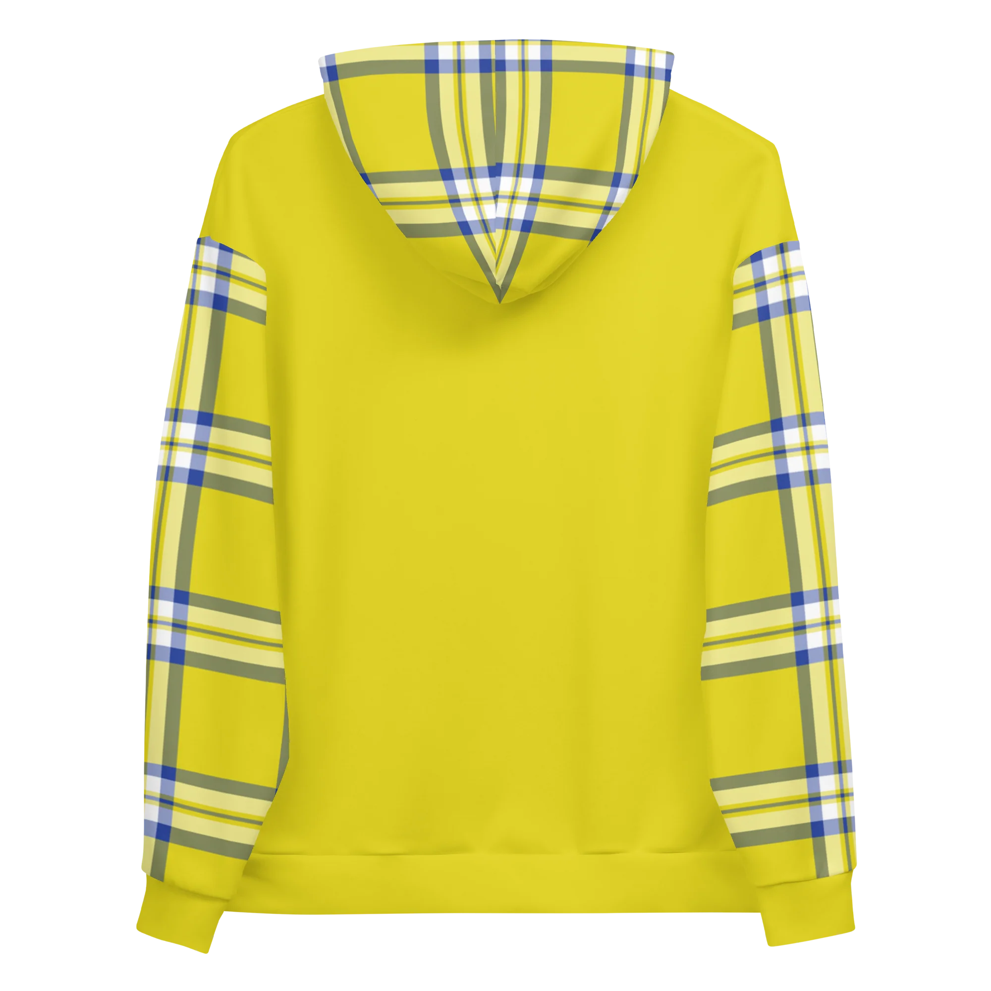 Clueless Yellow Plaid Hoodie - Image 2