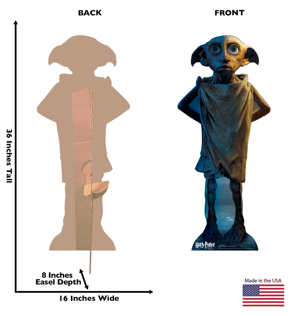 Dobby Life-size Cardboard Cutout Standee - Image 3