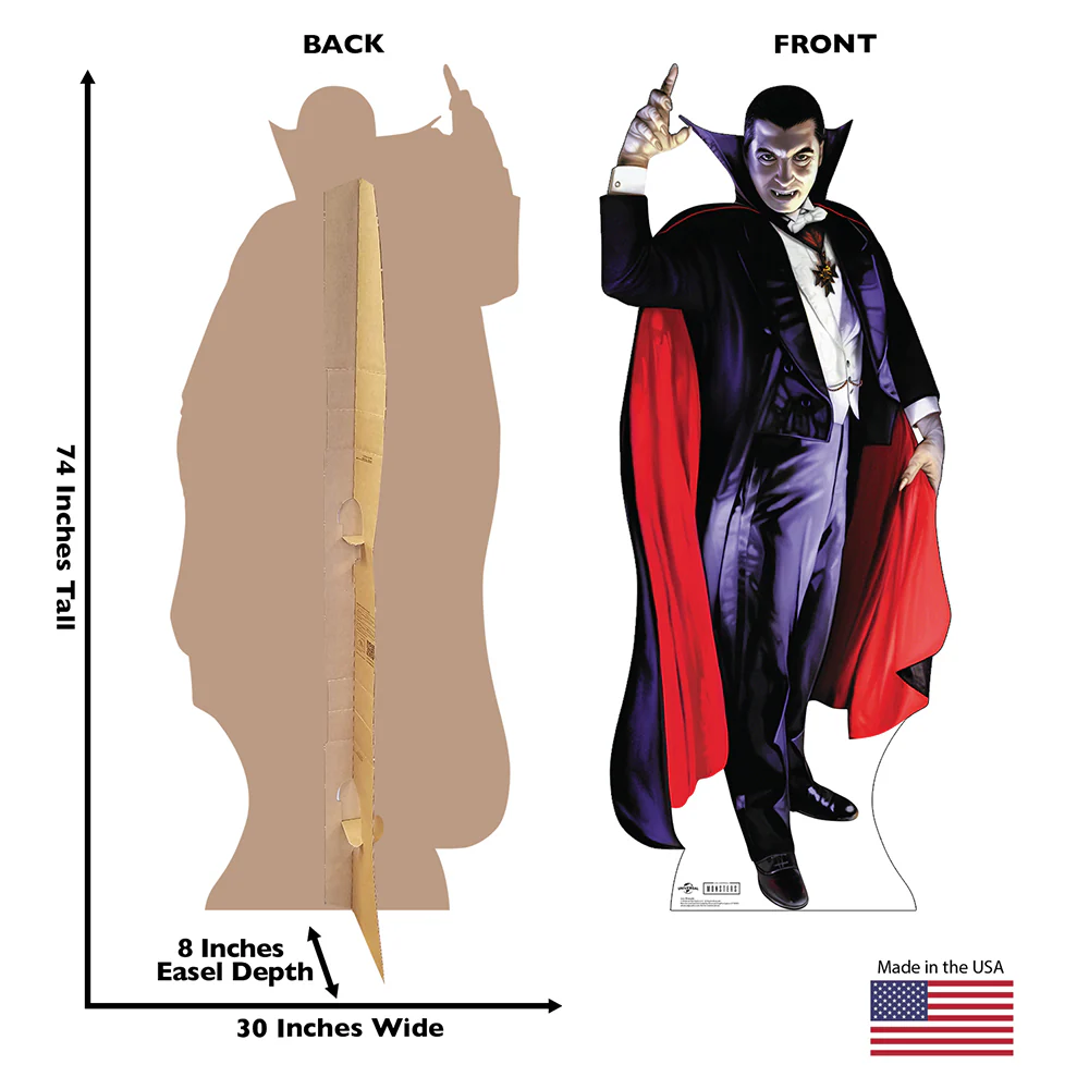 Dracula Cardboard Cutout Standee - Image 3