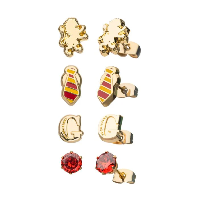 Harry Potter Gryffindor Stud Earring Set