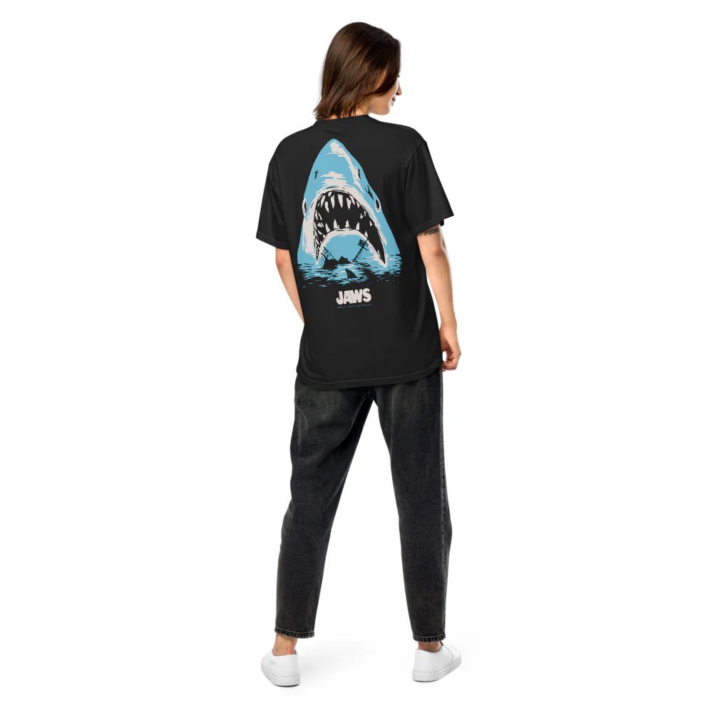 Jaws 50th Anniversary Jaws T-Shirt - Image 5