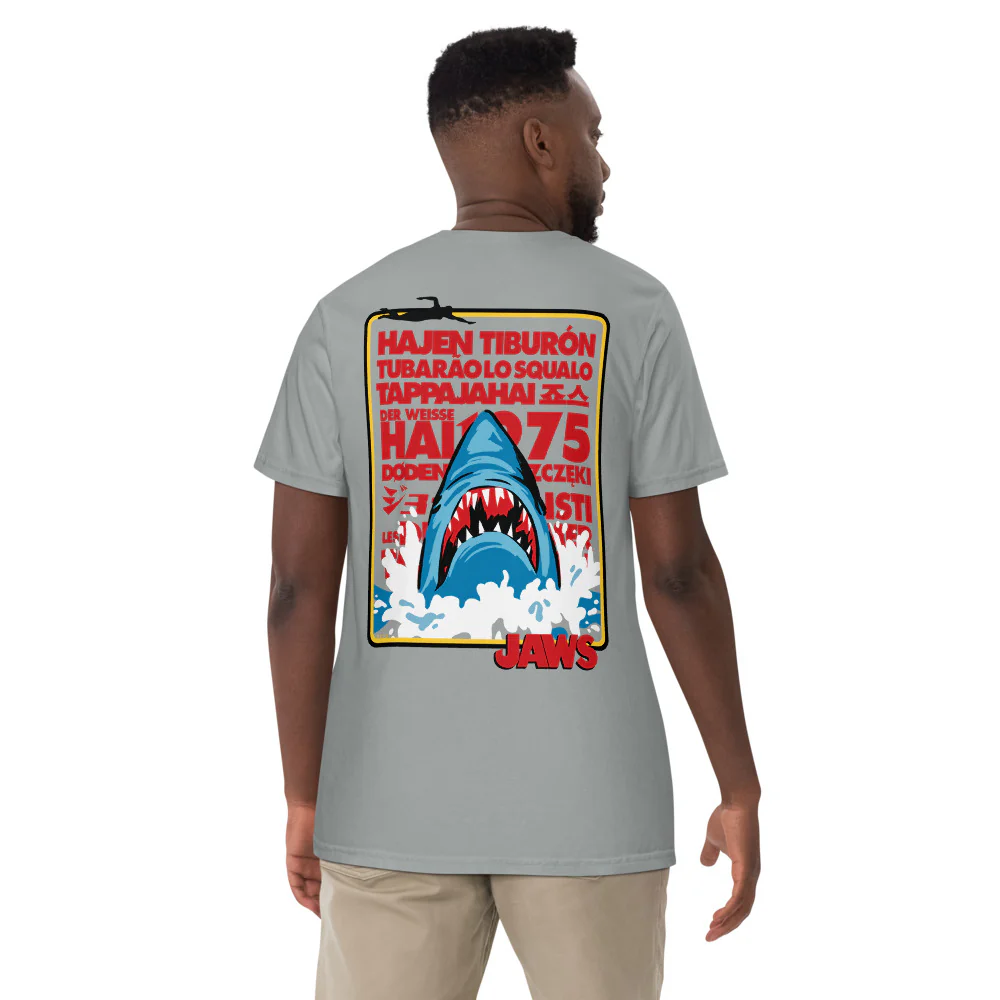 Jaws 50th Anniversary T-Shirt - Image 3