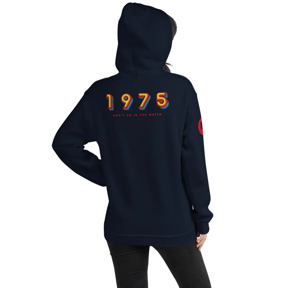 Jaws 50th Anniversary Visit Amity Island Hoodie - Image 4