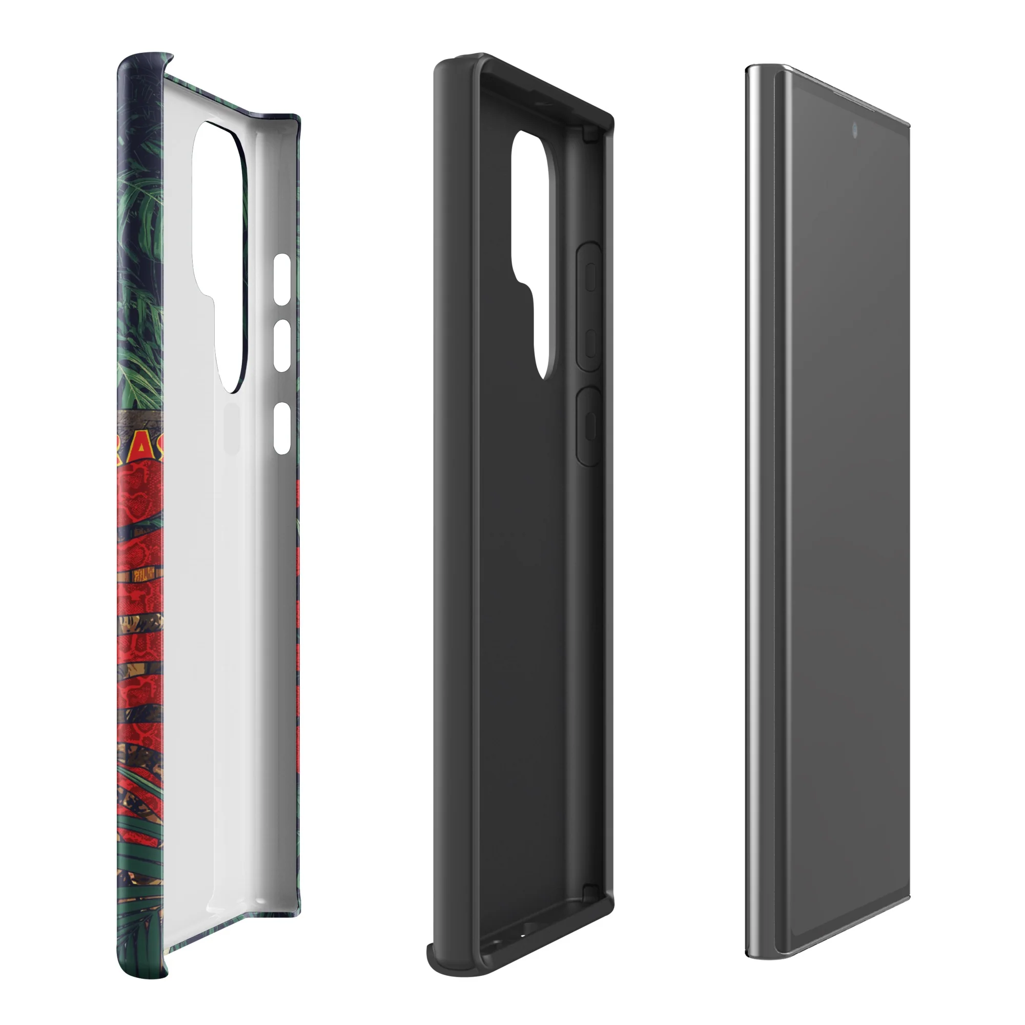 Jurassic Park Jungle Collage Samsung Tough Phone Case - Image 11