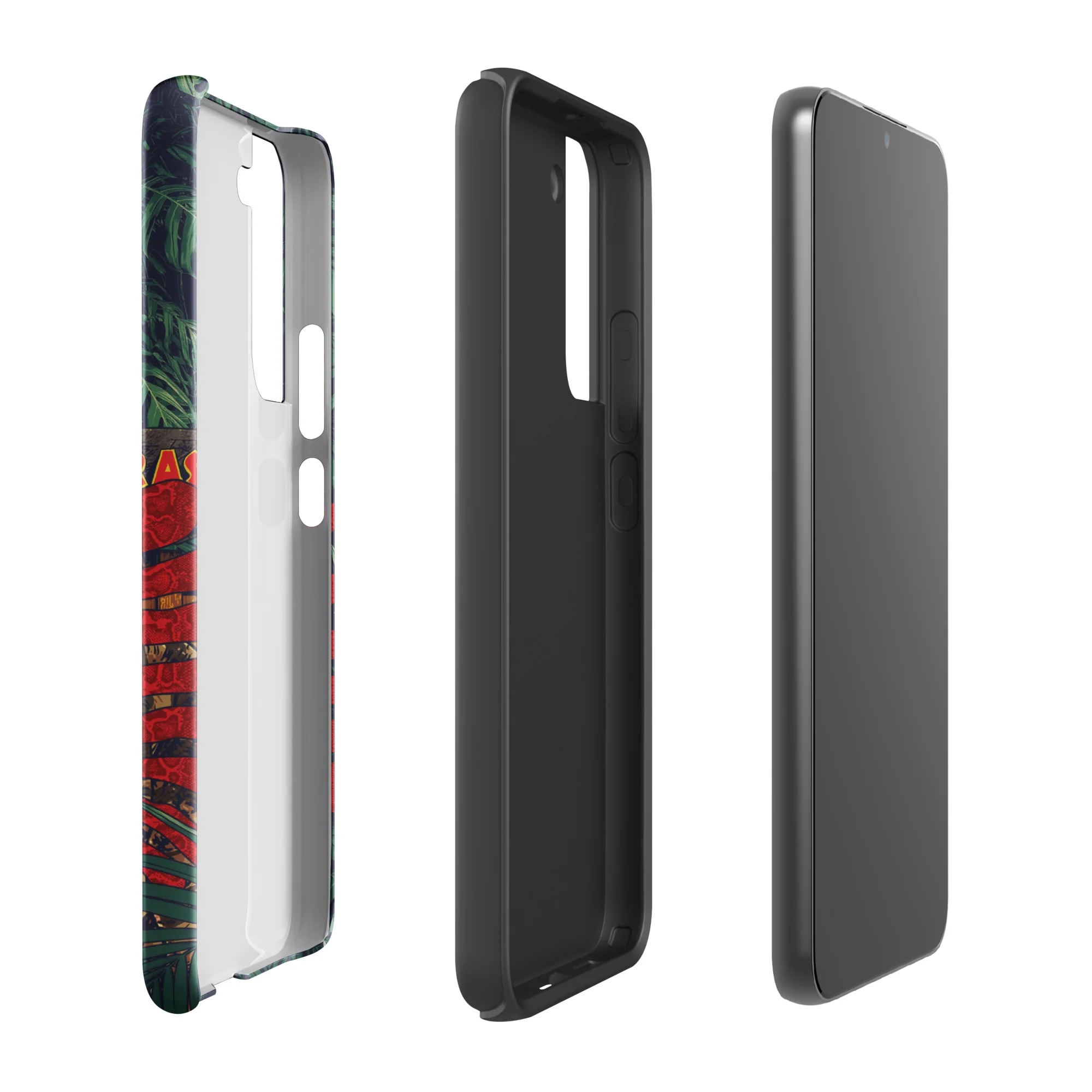 Jurassic Park Jungle Collage Samsung Tough Phone Case - Image 14