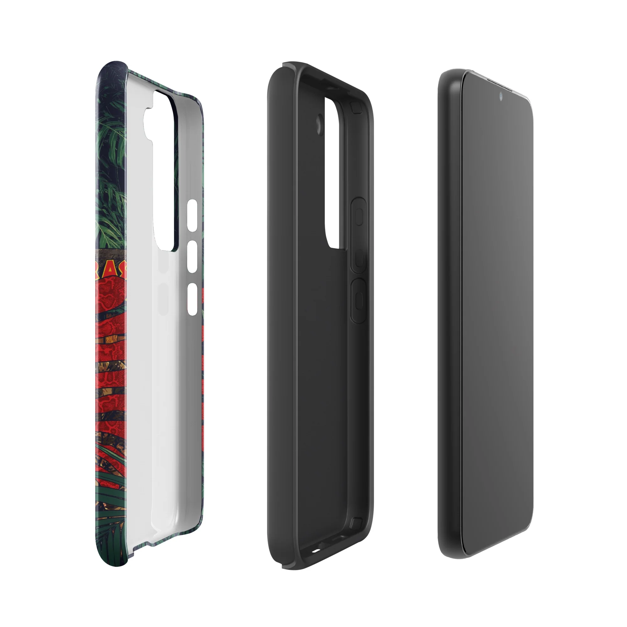 Jurassic Park Jungle Collage Samsung Tough Phone Case - Image 17