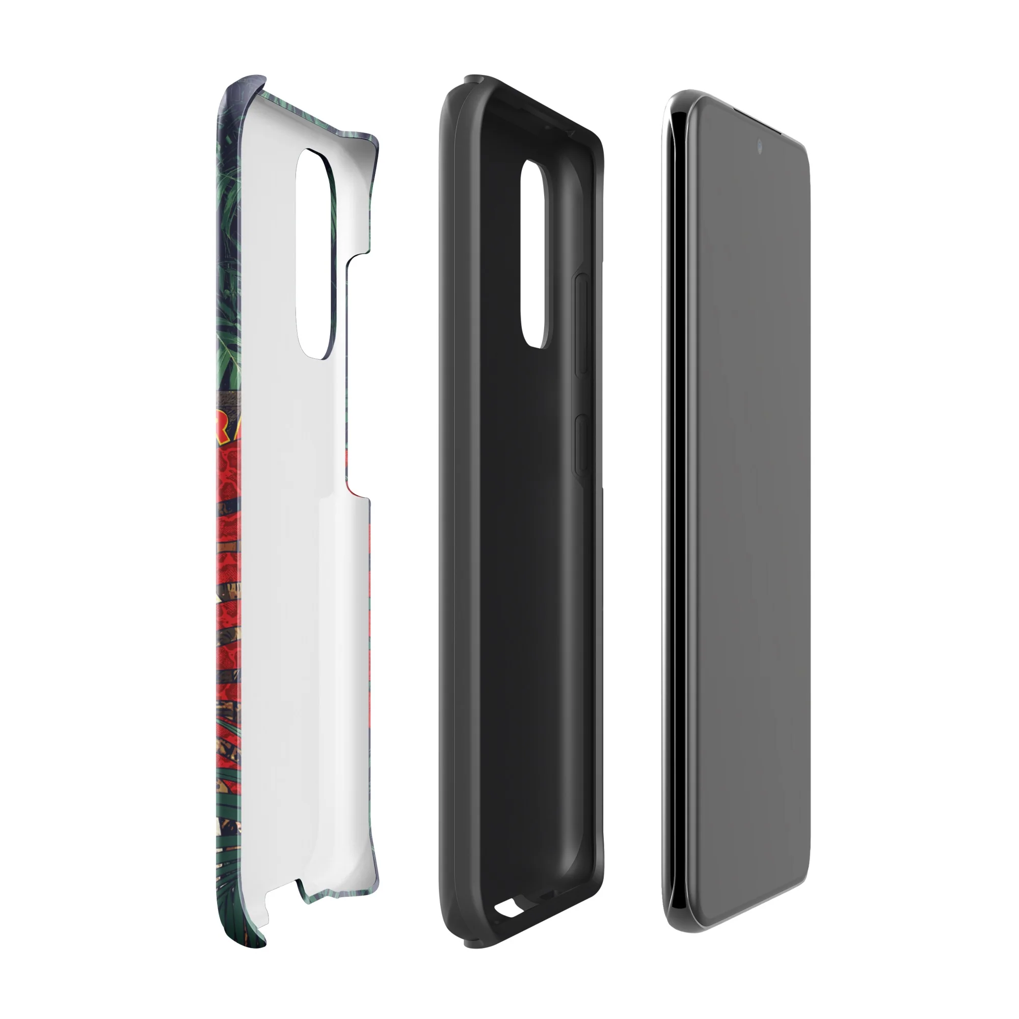 Jurassic Park Jungle Collage Samsung Tough Phone Case - Image 23