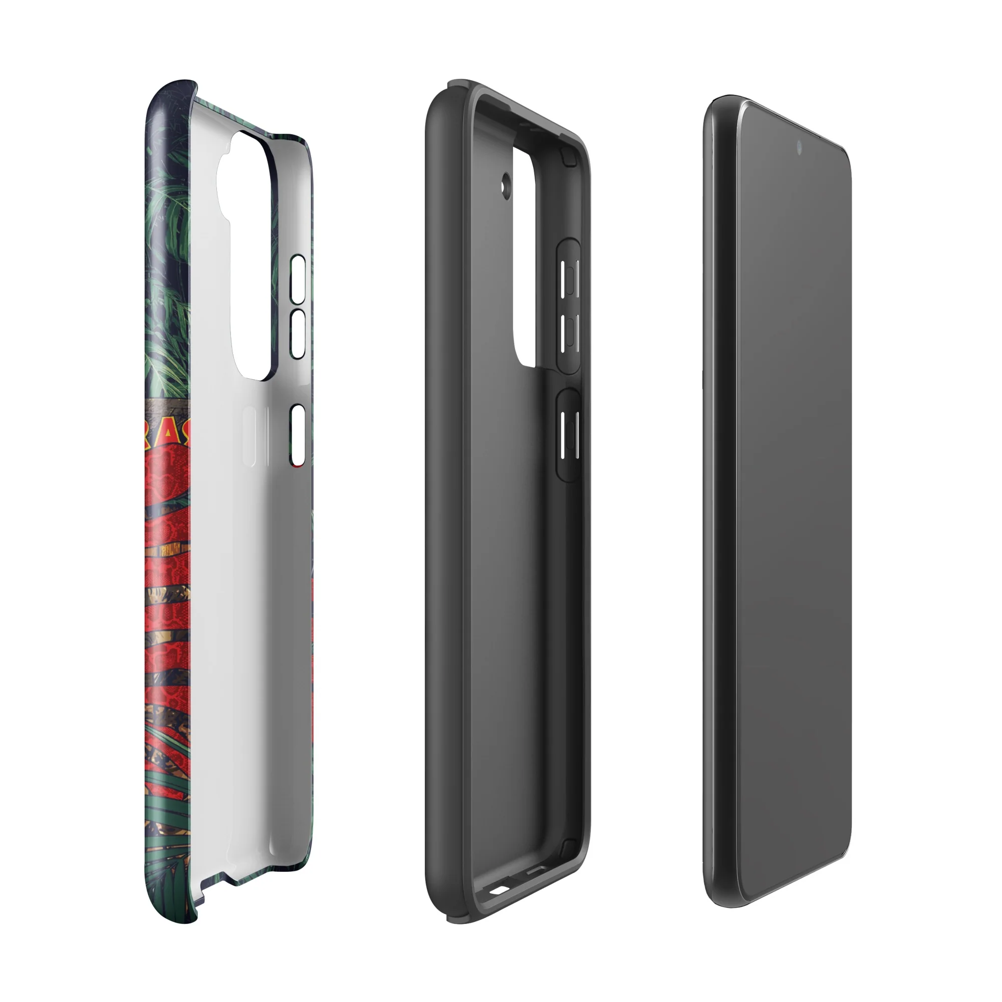 Jurassic Park Jungle Collage Samsung Tough Phone Case - Image 29