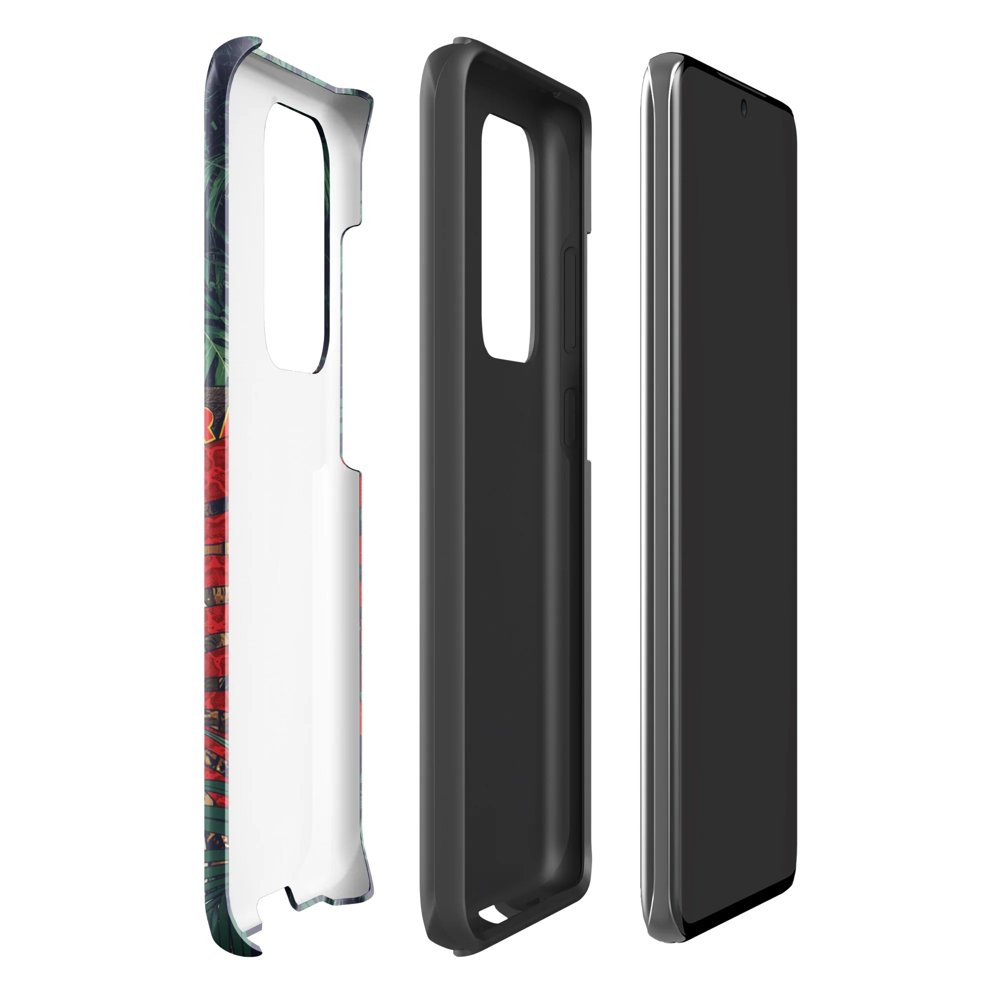Jurassic Park Jungle Collage Samsung Tough Phone Case - Image 32