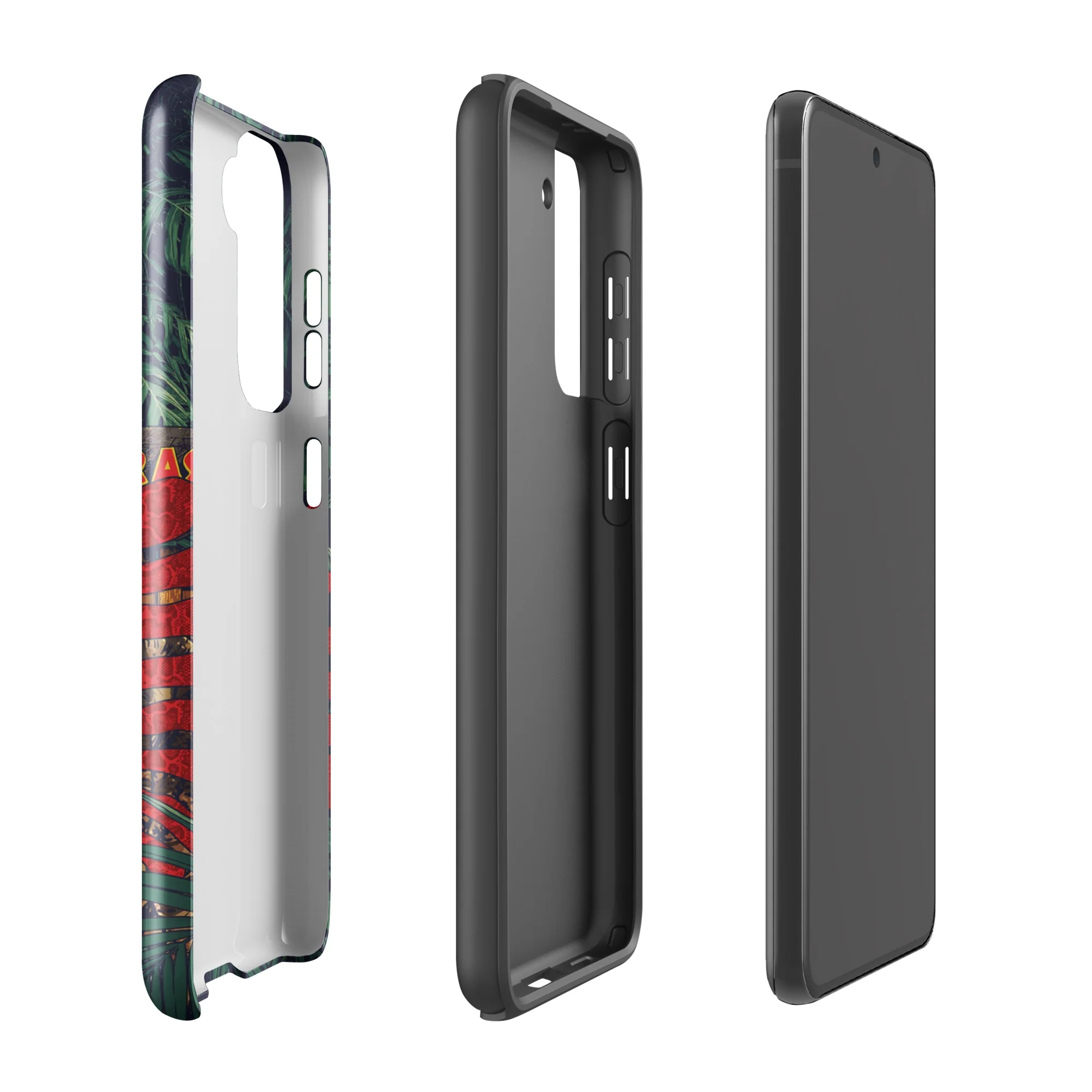 Jurassic Park Jungle Collage Samsung Tough Phone Case - Image 38