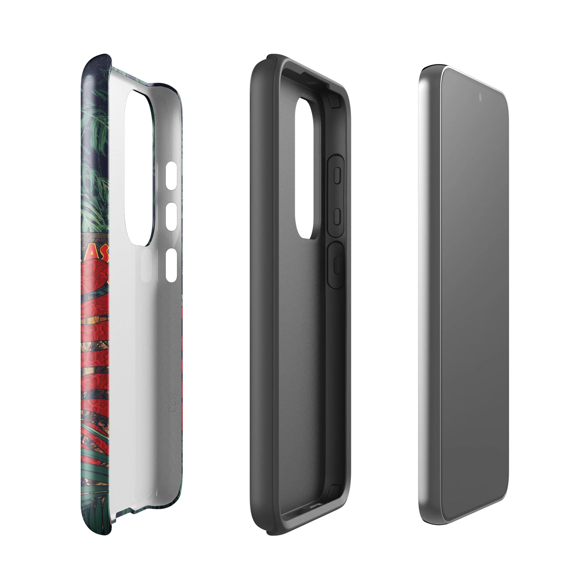 Jurassic Park Jungle Collage Samsung Tough Phone Case - Image 8
