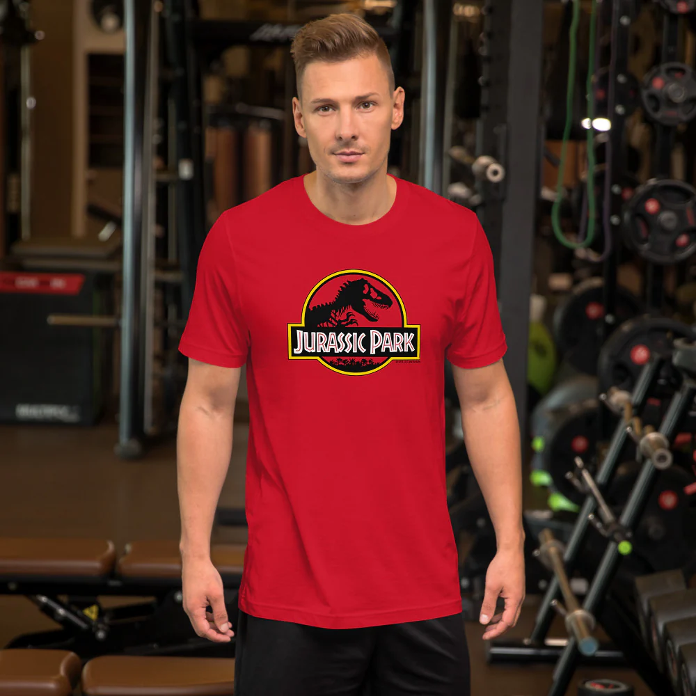 Jurassic Park Logo T-Shirt - Image 6