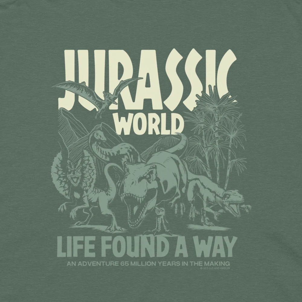 Jurassic World Adventure Comfort Colors T-Shirt - Image 2