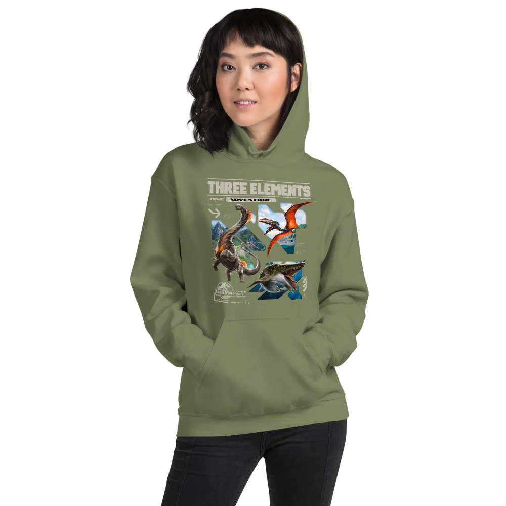 Jurassic World: Rebirth 3 Elements Hoodie - Image 5