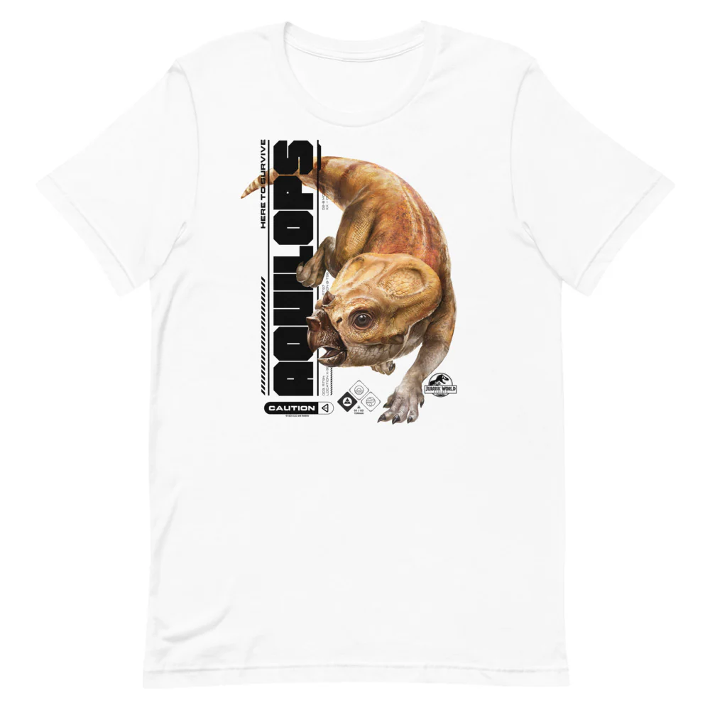 Jurassic World: Rebirth Aquilops Critical Mission T-Shirt