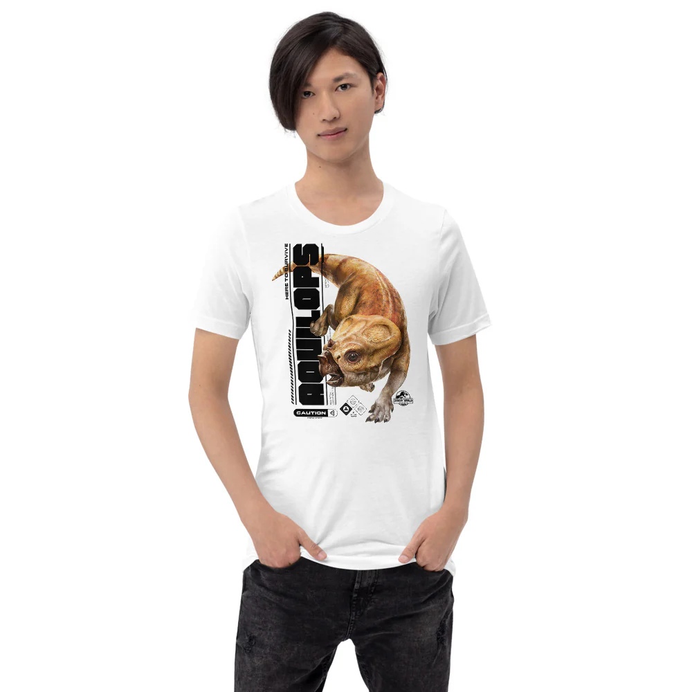 Jurassic World: Rebirth Aquilops Critical Mission T-Shirt - Image 3
