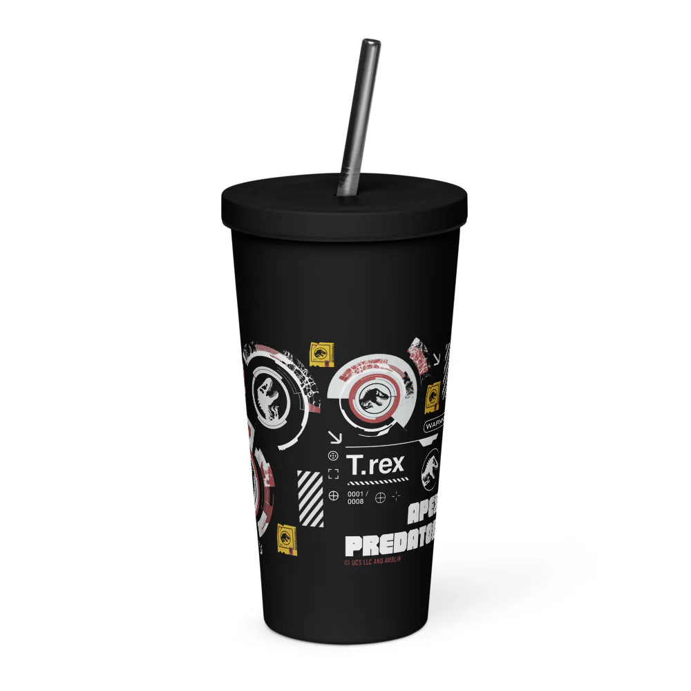 Jurassic World: Rebirth T-Rex Stainless Steel Tumbler - Image 4