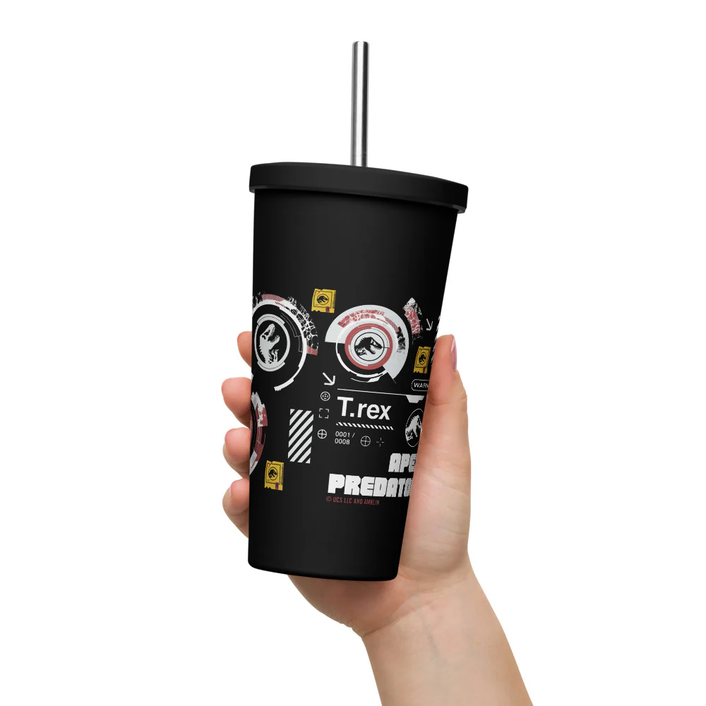 Jurassic World: Rebirth T-Rex Stainless Steel Tumbler - Image 6