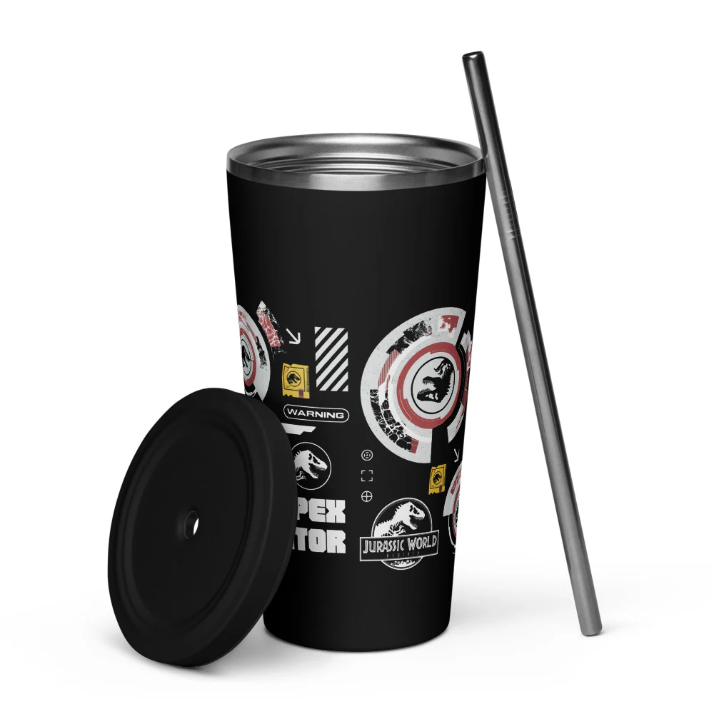 Jurassic World: Rebirth T-Rex Stainless Steel Tumbler - Image 7