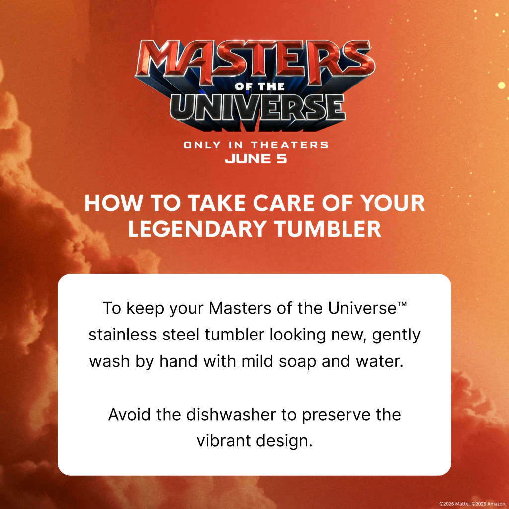 Masters of the Universe 2026 Movie Tumbler - I Have The Power - Image 5