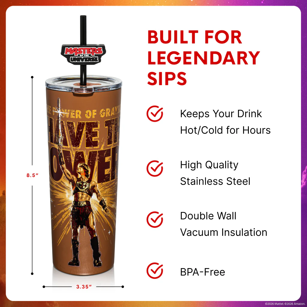 Masters of the Universe 2026 Movie Tumbler - I Have The Power - Image 7