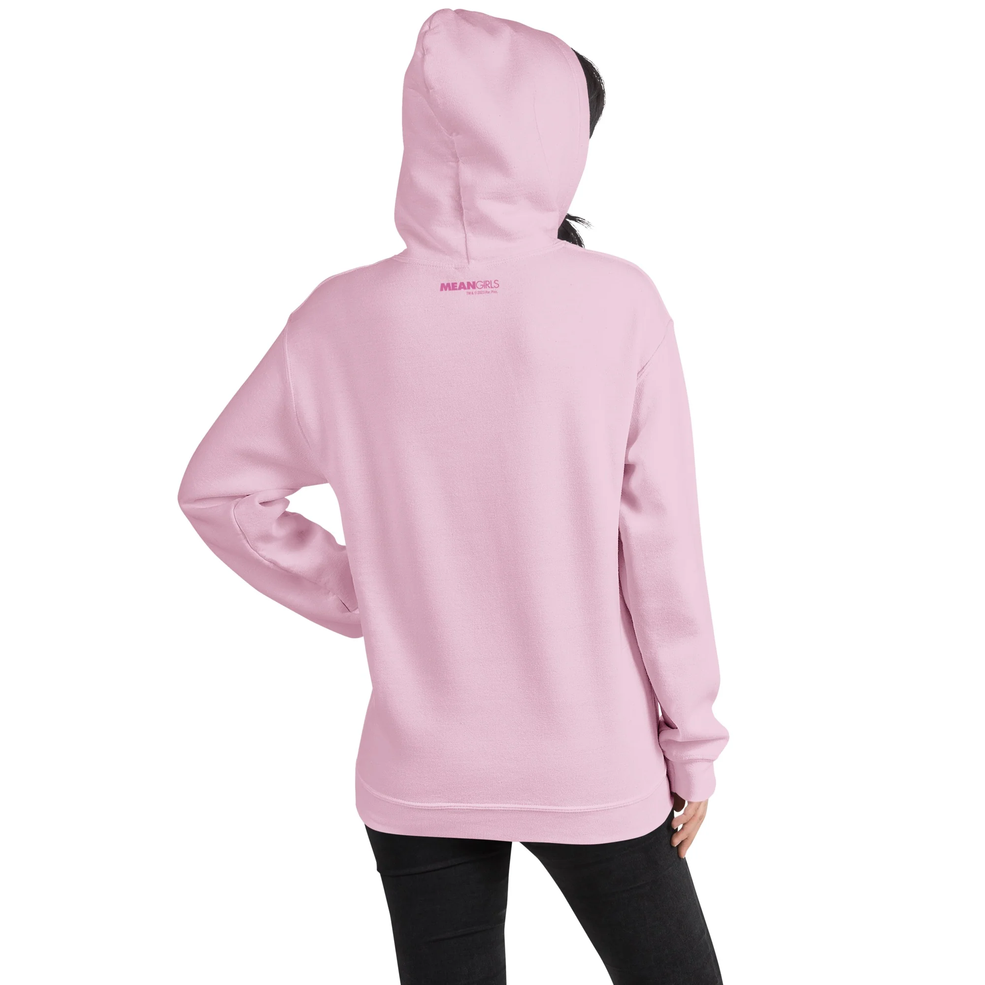 Mean Girls On Wednesdays We Wear Pink Hoodie - Image 5