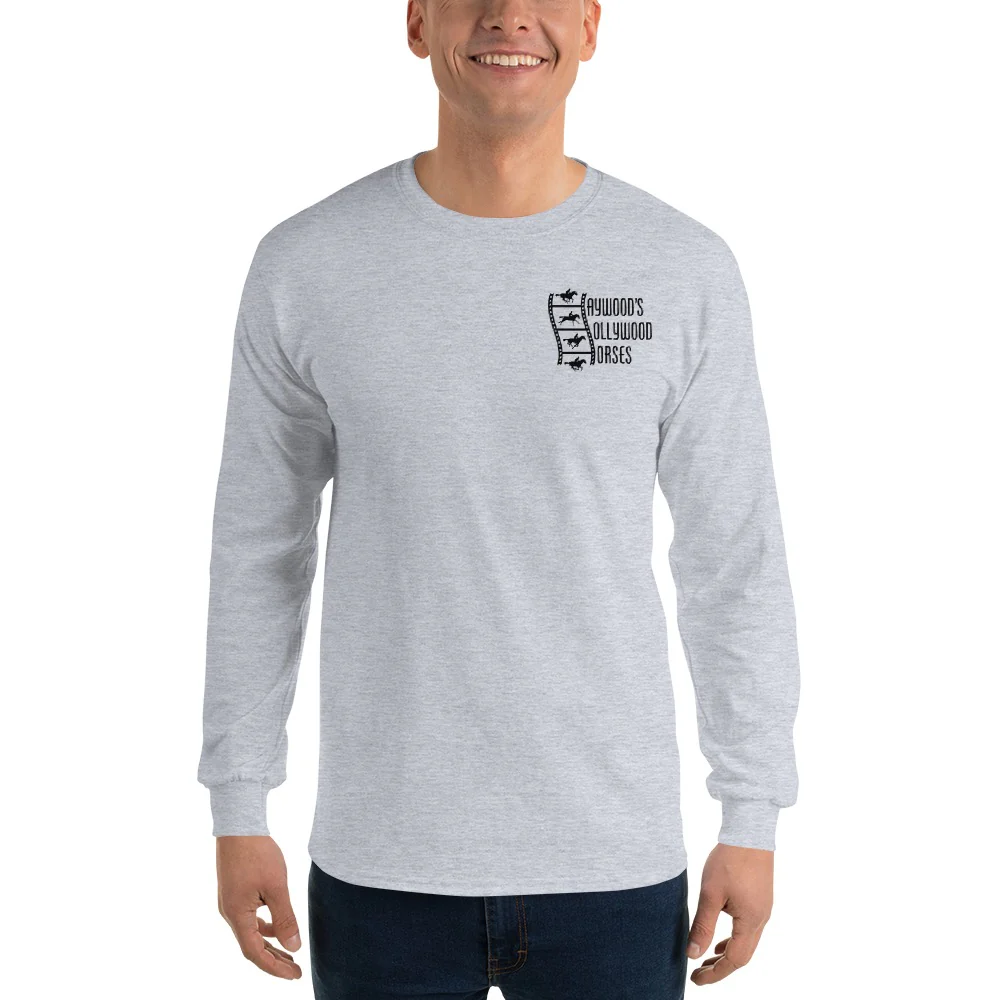 NOPE Haywood's Hollywood Horses Adult Long Sleeve T-Shirt - Image 12
