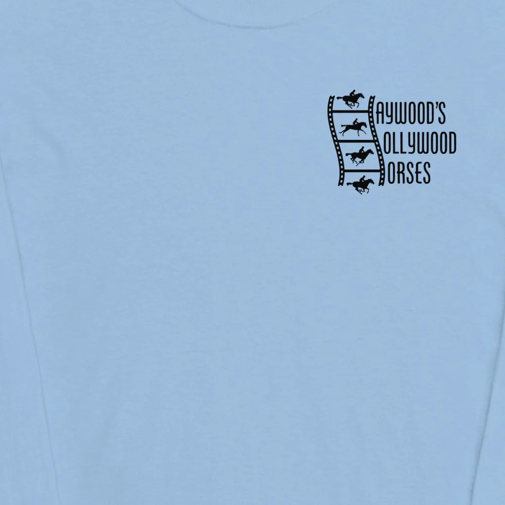 NOPE Haywood's Hollywood Horses Adult Long Sleeve T-Shirt - Image 2