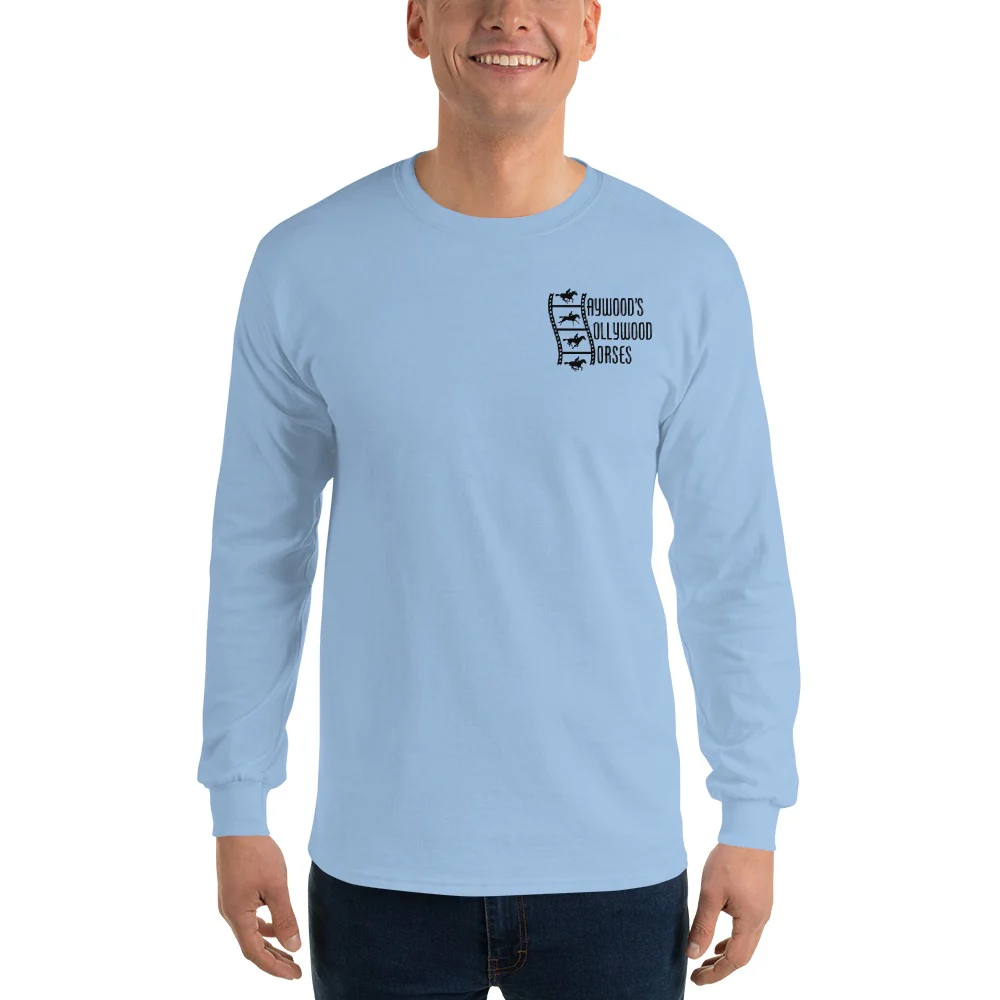 NOPE Haywood's Hollywood Horses Adult Long Sleeve T-Shirt - Image 3