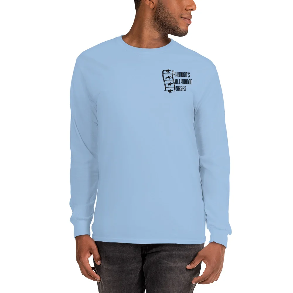 NOPE Haywood's Hollywood Horses Adult Long Sleeve T-Shirt - Image 5