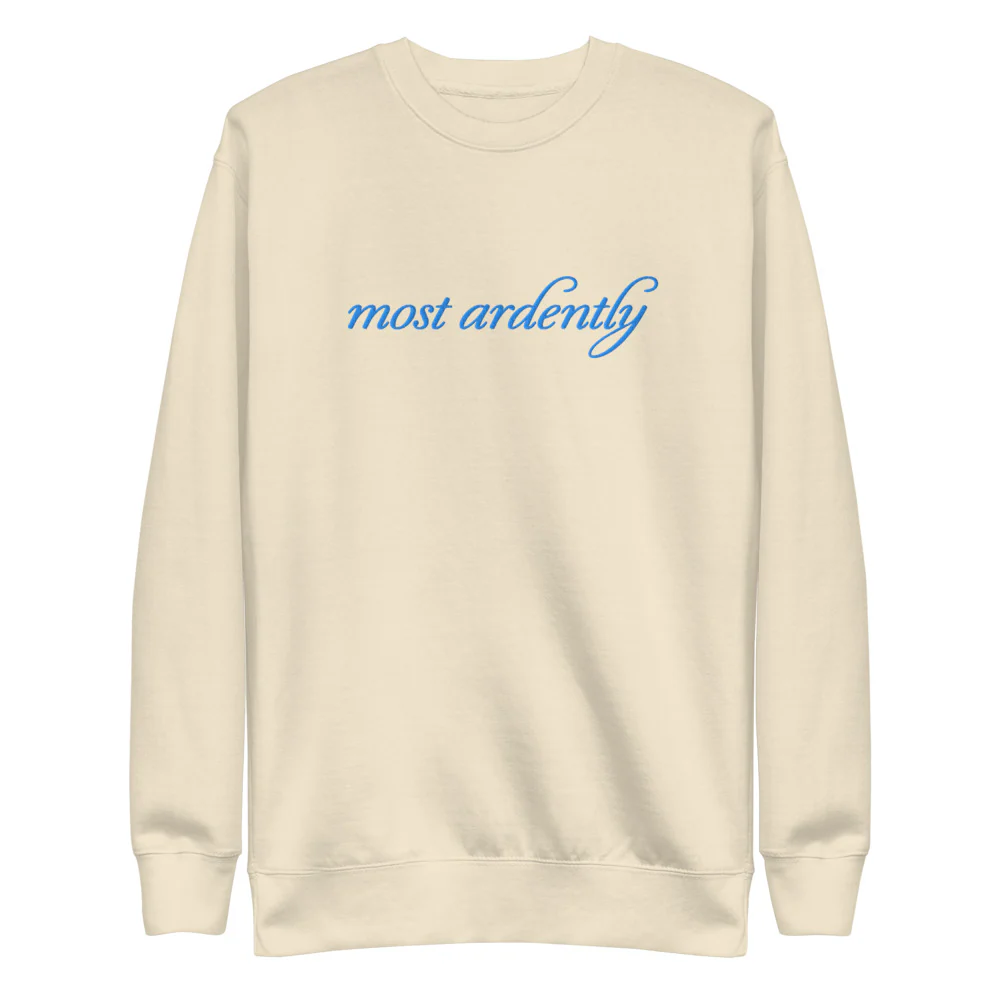 Pride & Prejudice Most Ardently Crewneck Sweatshirt - Image 2