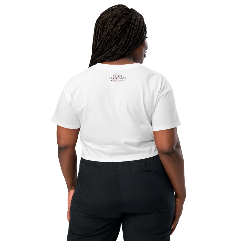 Pride & Prejudice 20th Anniversary No Money, No Prospects Women's Crop Top - Image 10