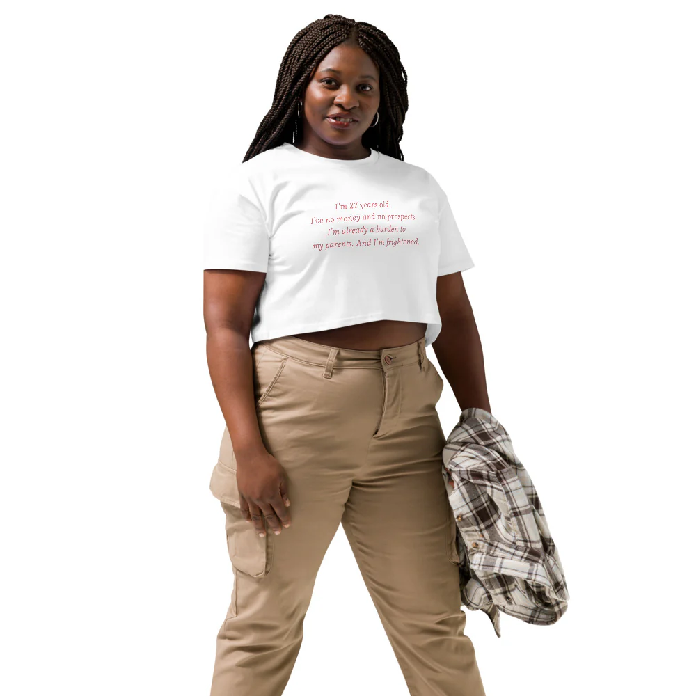 Pride & Prejudice 20th Anniversary No Money, No Prospects Women's Crop Top - Image 12