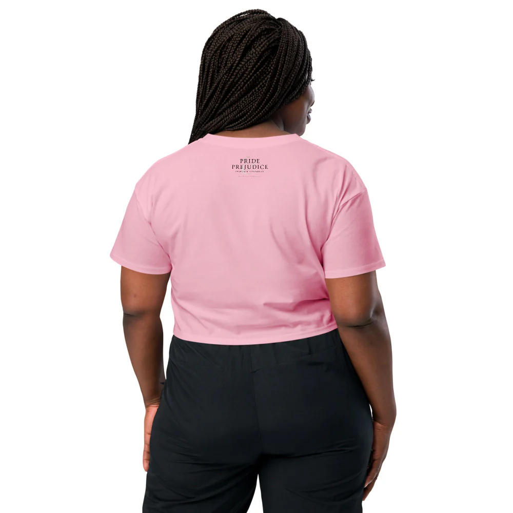 Pride & Prejudice 20th Anniversary No Money, No Prospects Women's Crop Top - Image 4