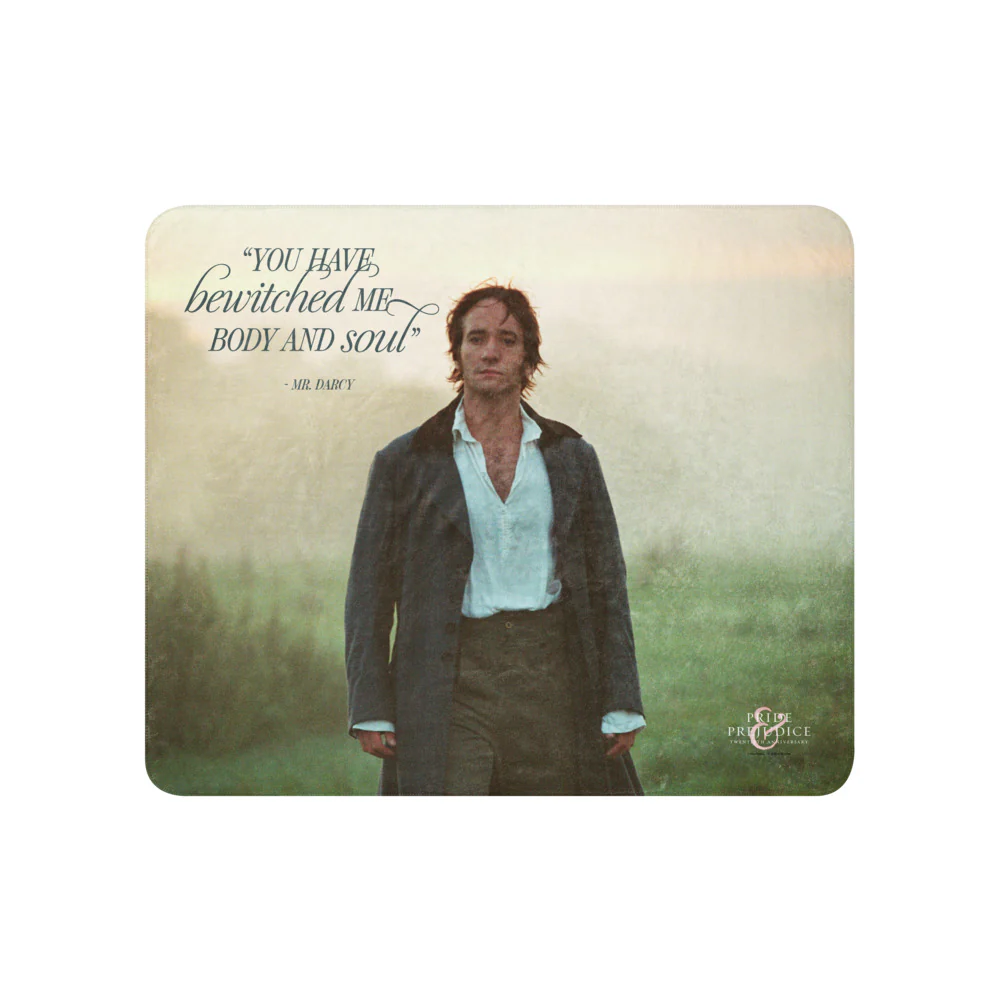 Pride & Prejudice You Have Bewitched Me Sherpa Blanket - Image 6